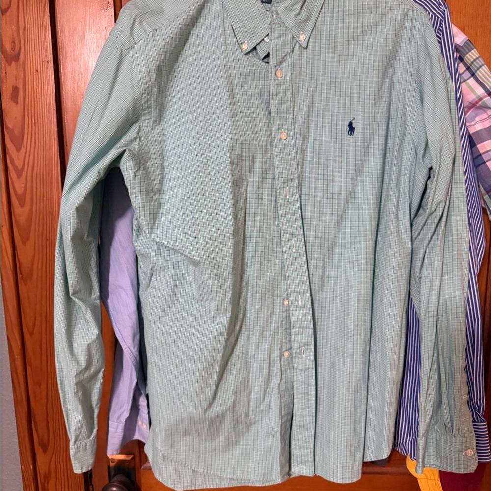 Polo Ralph Lauren Mint Green Casual Shirt